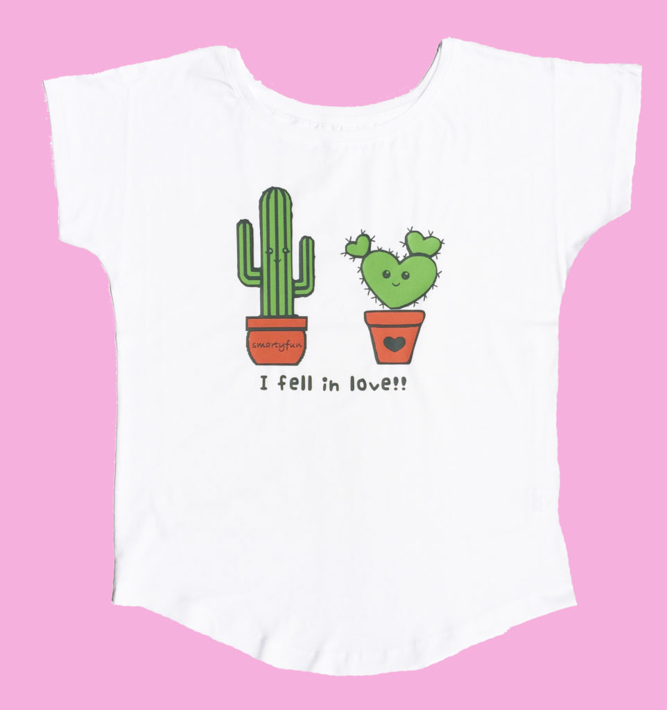 camiseta-feel-love-cactus