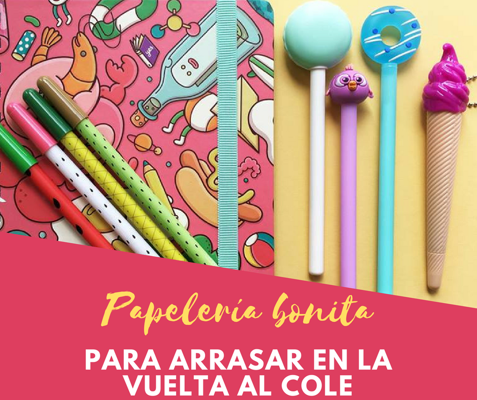 Arrasa en la vuelta al cole con el material escolar más chulo