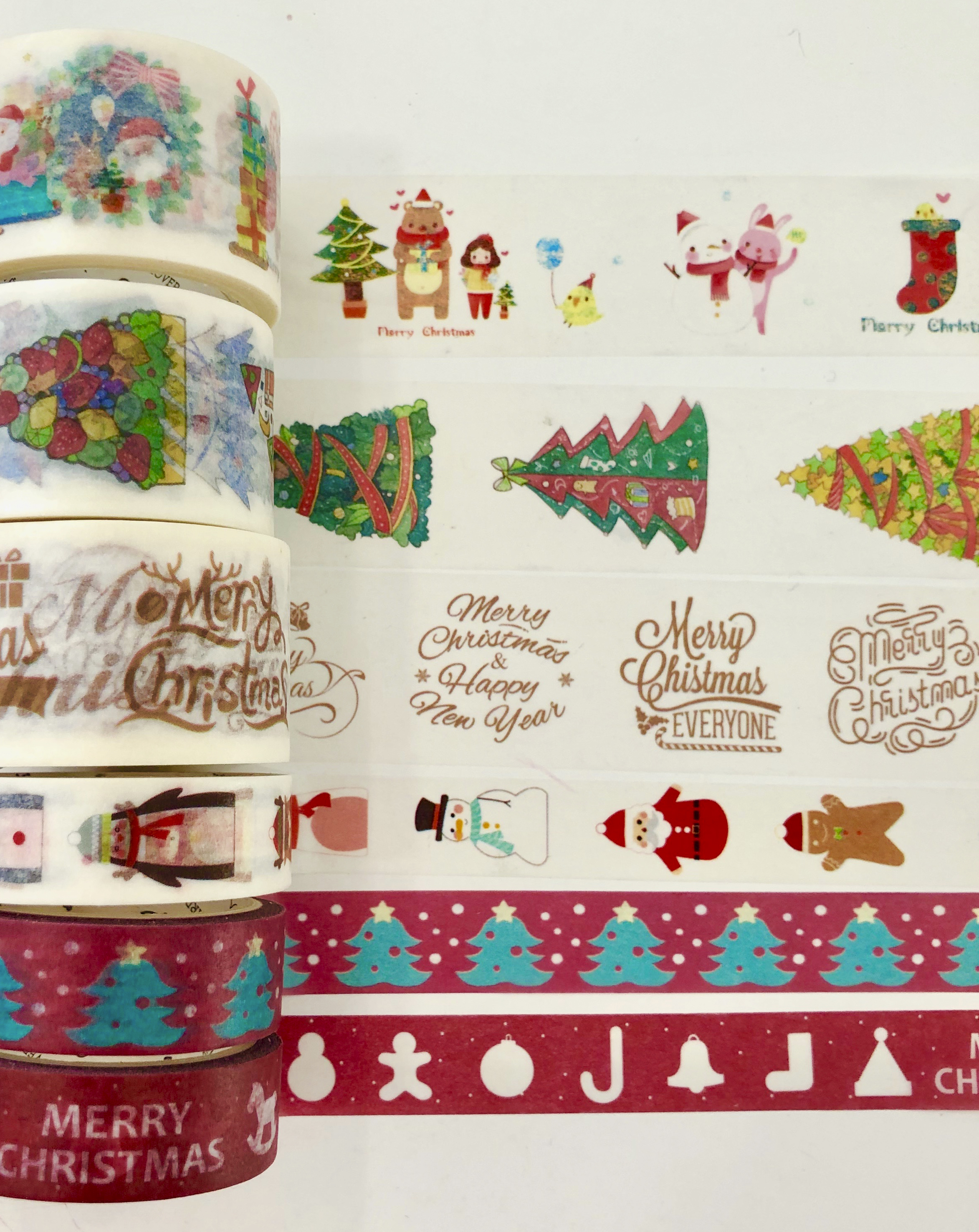 Estas fiestas utiliza nuestro Washi Tape Navideño para todo