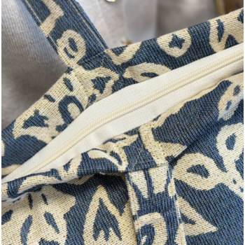 Bolsa Shopper "Akay" con cremallera