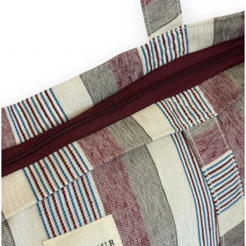 Bolsa Shopper "Bosque" con cremallera