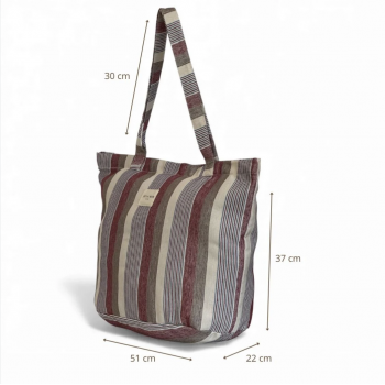 Bolsa Shopper "Bosque" con cremallera