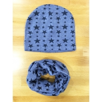 Gorro y Bufanda "Blue Star"