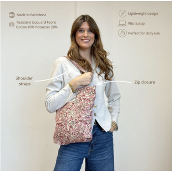 Bolsa Tote Bag "Came" con cremallera