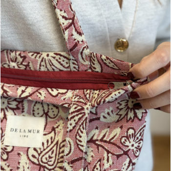 Bolsa Tote Bag "Came" con cremallera