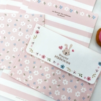 Cartas y Sobres Pequeños "Conejo"