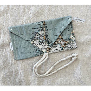 Estuche Cepillo de Dientes "Mapamundi"