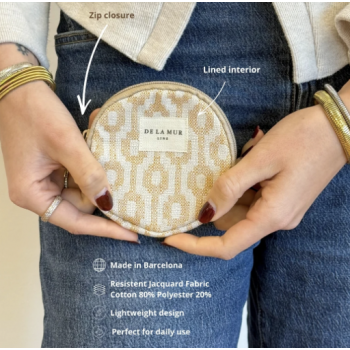 Monedero redondo "Chipre"