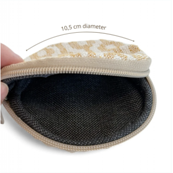 Monedero redondo "Chipre"