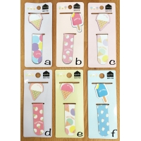 Clips Marca Páginas "Dúo Ice Cream"