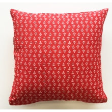 Funda de Cojín "Anclas" Rojo o Azul