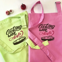 Delantal Adulto "Cooking with love"