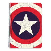 Cuaderno "Capitán América" A5