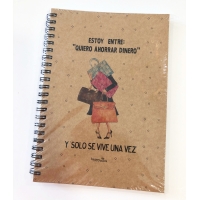 Cuaderno "Quiero ahorrar" de HappyMots