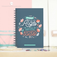 Cuaderno "No sueñes con ser algo en la vida"