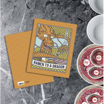 Cuaderno "Dragon" Japanese Vintage