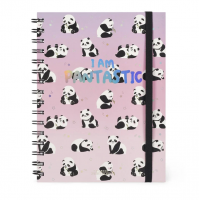 Cuaderno "Pandas" A5 de LEGAMI