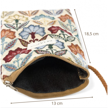 Bolsa Porta Móvil "Flora"