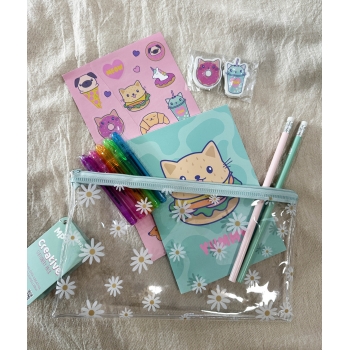 Pack de Papelería "Gato Yummy"