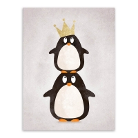 Lámina "Pingüinos"