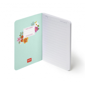 Libreta "Flowers" A6 de LEGAMI