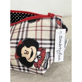Estuche "Mafalda Cuadros"