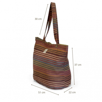 Bolsa Shopper "María" con cremallera