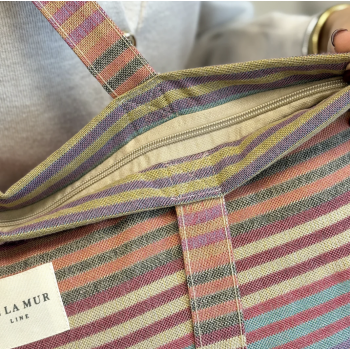 Bolsa Shopper "María" con cremallera