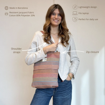 Bolsa Tote Bag "María" con cremallera