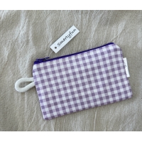Monedero "Vichy Morado"