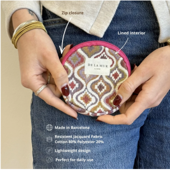 Monedero redondo "Onda"