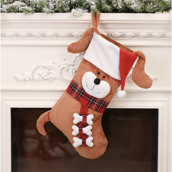 Calcetín "Dog" Navidad