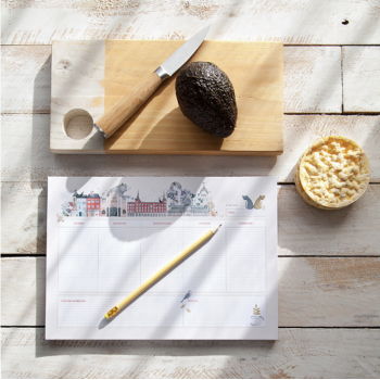 Planificador Semanal "I love Madrid" de Lady Desidia