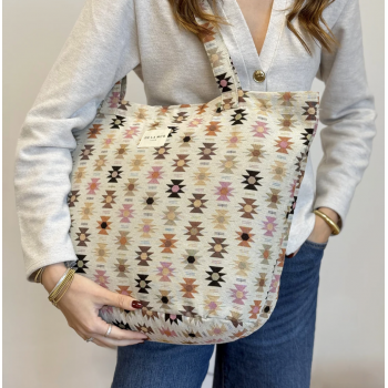 Bolsa Shopper "Royal" con cremallera