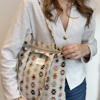 Bolsa Tote Bag "Royal" con cremallera