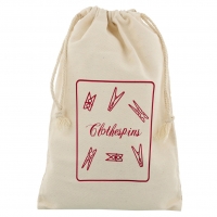 Saco de tela "Pinzas"