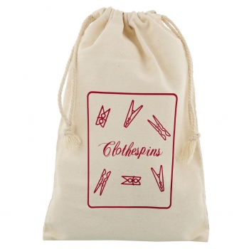 Saco de tela "Pinzas"