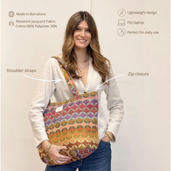 Bolsa Shopper "Sal" con cremallera