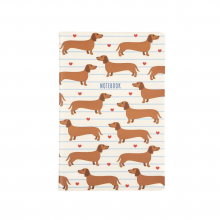 Cuaderno "Perros Salchicha" A5