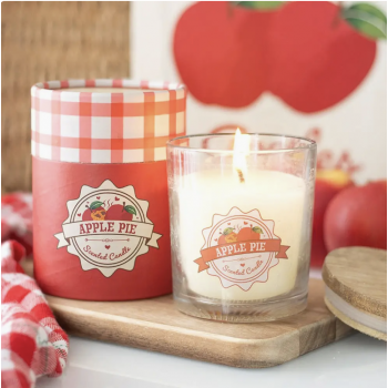 Vela "Tarta de Manzana" con olor